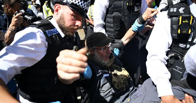 Police arrest more Palestine Action supporters