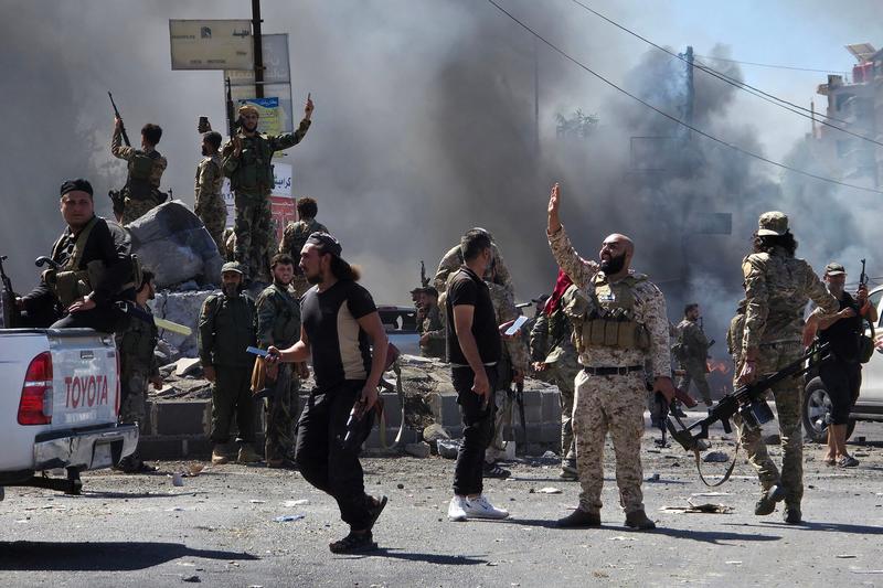 IDF strikes Syrian forces moving in on Druze city at center of deadly clashes