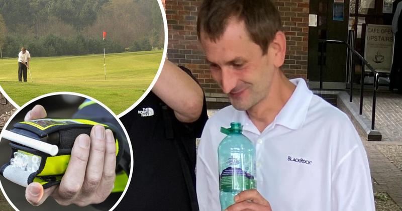 Drunk driver, child and woman with broken leg fled across golf course after crash
