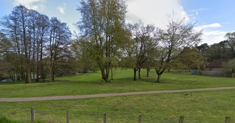 Group of travellers pitch up at park