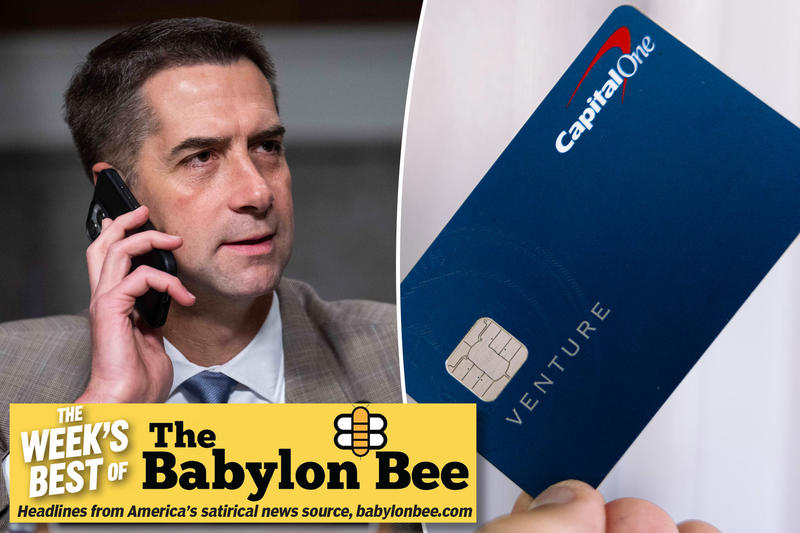Best of the Babylon Bee: GOP’s debt plan will transfer balance to 0% intro APR Capital One credit card