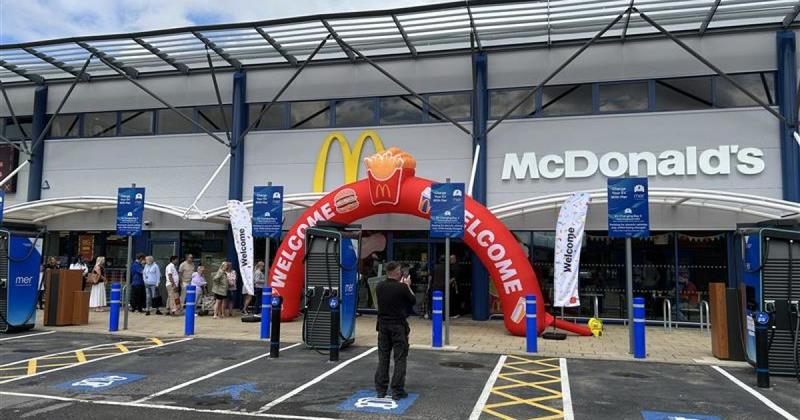 Queues gather as new McDonald's opens in Norwich