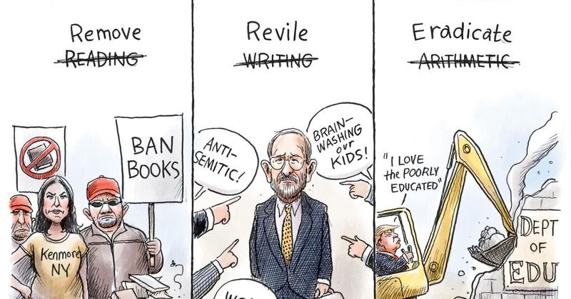 Adam Zyglis: The Three 'Rs'
