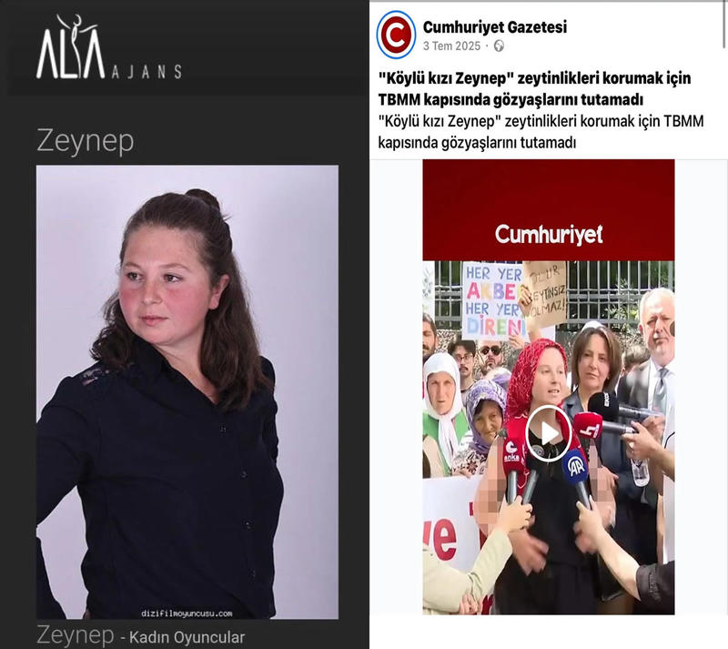 CHP ve Medyasının Tiyatrosu Çöktü: “Köylü Kızı Zeynep” Meğer Oyuncuymuş