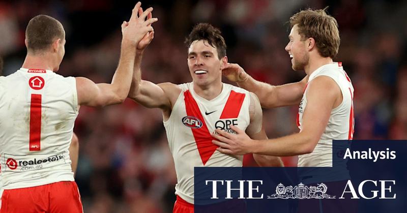 Perfection isn’t enough. The Swans need a miracle to make the finals