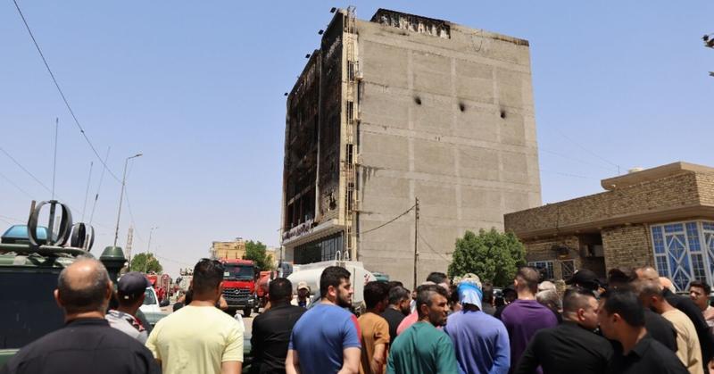 Iraq shopping mall fire kills more than 60