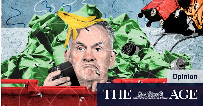 Once Labor’s great white hope, Latham’s now just a black Mark