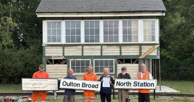 Signal box back on track at new home at museum