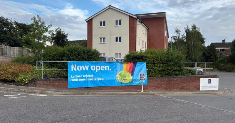 Supermarket reopens after two-week revamp