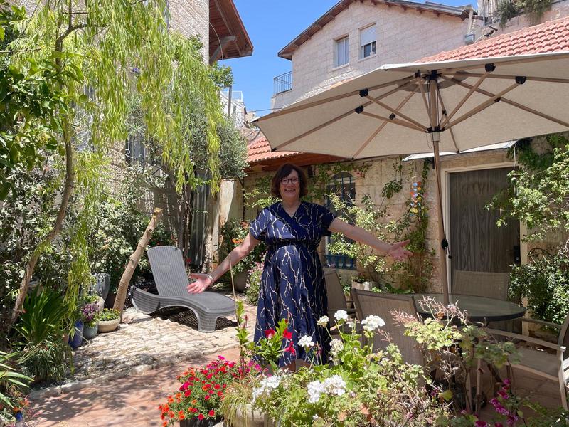 Veteran educator charts new spiritual path rooted in her Jerusalem garden