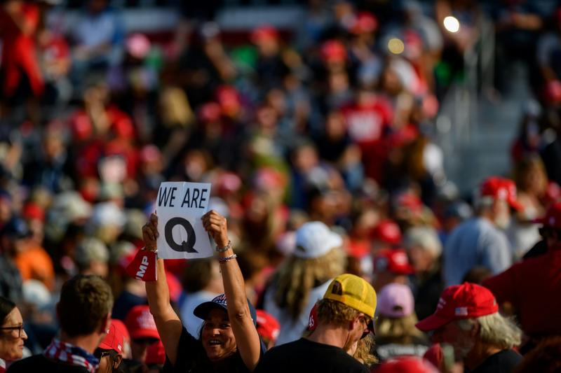 How the QAnon movement entered mainstream politics – and why the silence on Epstein files matters