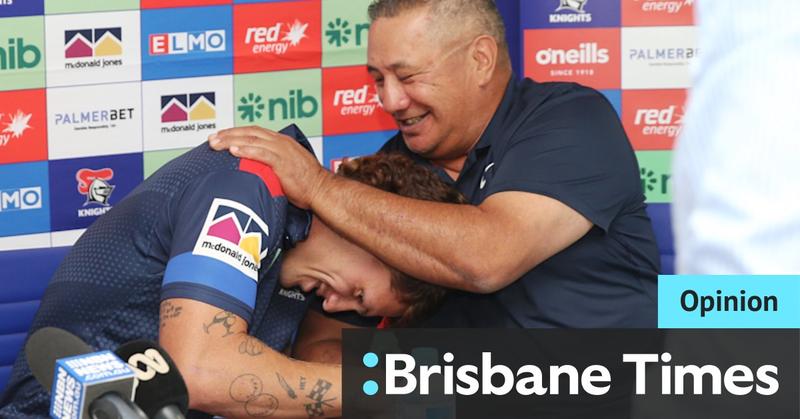 The special Ponga father-son bond at the heart of an unusual league family