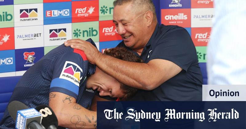 The special Ponga father-son bond at the heart of an unusual league family