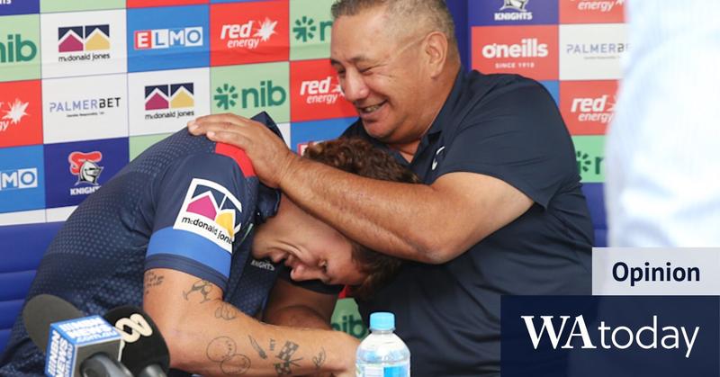 The special Ponga father-son bond at the heart of an unusual league family