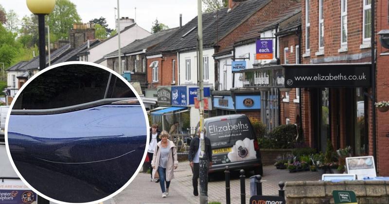 Golden triangle car keying vandals remain at large