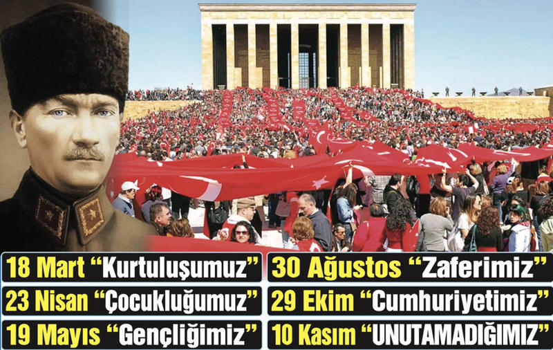 Kimse Atatürk’ü bu milletten silemez