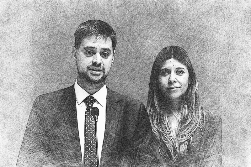Daniella Cicardini y Daniel Manouchehri: La bancada Fra-Fra