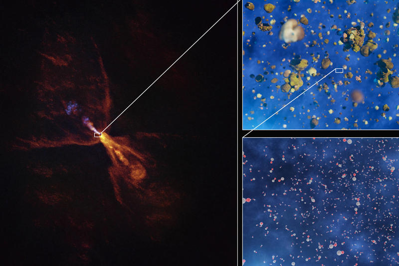 O primeiro vislumbre da formação planetária