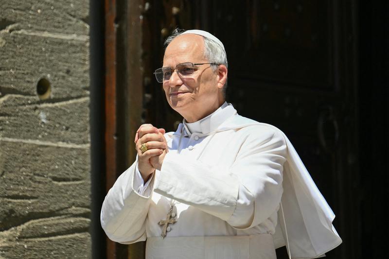 Pope urges immediate end to ‘barbarity’ of Gaza war after church damaged
