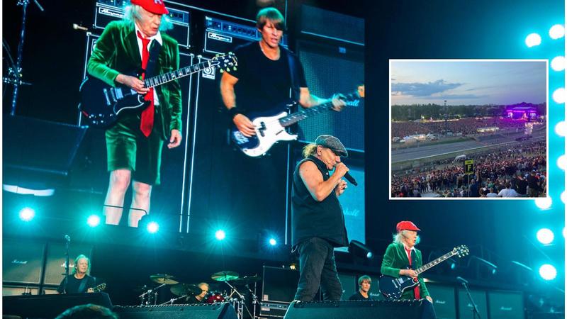 AC/DC in concerto, aperti i cancelli dell’Autodromo: inizia la festa