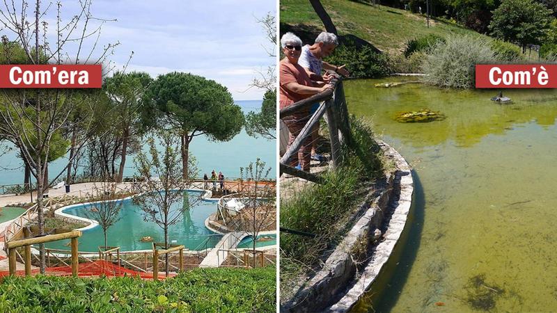 Passetto, effetto palude ai Laghetti. Ma la manutenzione resta un rebus