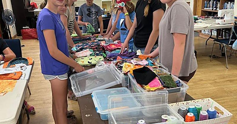 Piecing together fun at Buckhorn quilting event