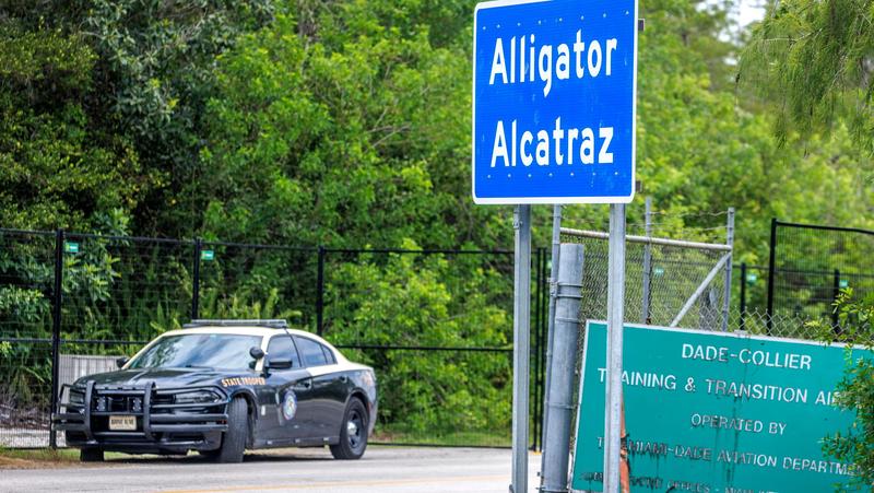 Alligator Alcatraz, il carcere nella palude: celle sovraffollate, poco cibo e niente medicinali. Fuori: alligatori e pitoni /