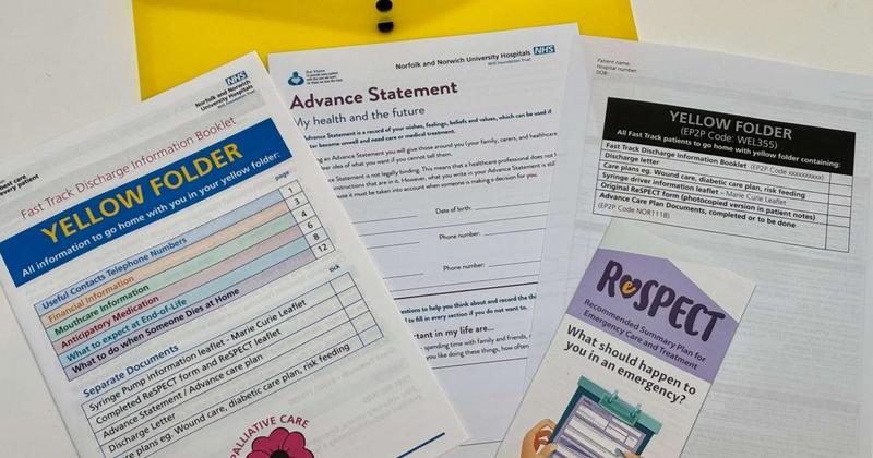 New scheme 'empowers' hospital patient in Norfolk to take control of care