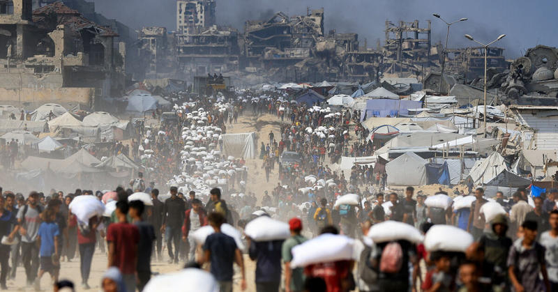 Israel issues new evacuation orders in central Gaza as hunger worsens