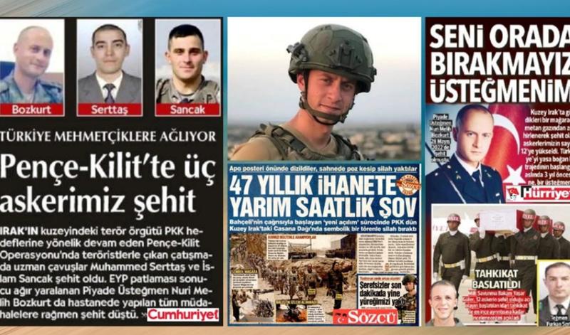 Üsteğmenin görüntüsü üç yıl önceydi