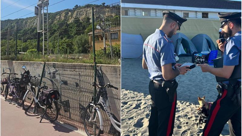 Vandali ai bagni Gelsi di Pesaro: ombrelloni rotti e danni. “Colpa dei ragazzi alle feste qui vicino”