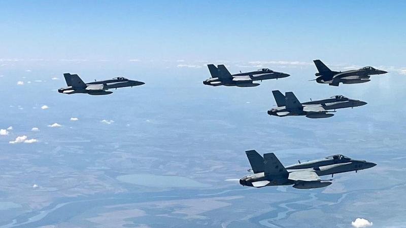 España envía un destacamento de cazas F-18 a Islandia para disuadir a Rusia