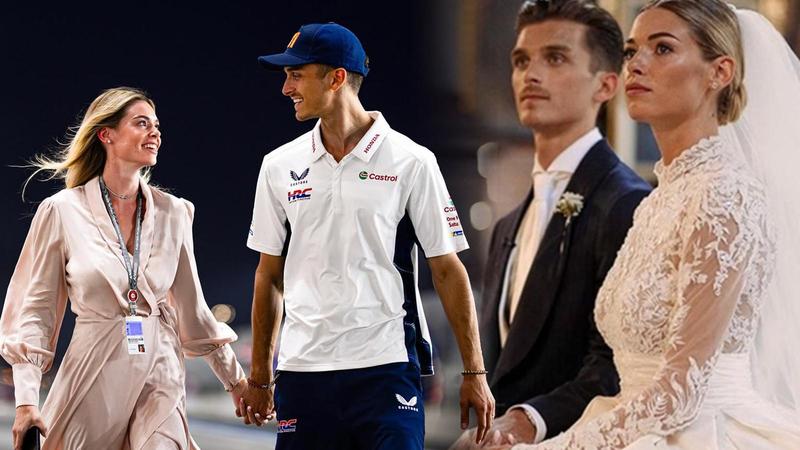 Anniversario di matrimonio per Luca Marini, un amore che cresce: “Sceglierei te e ancora te” /