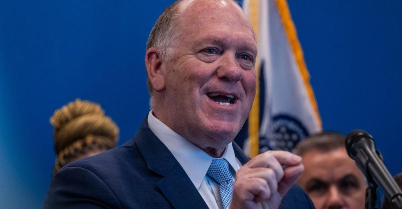 Border Czar Homan Pledges to ‘Flood the Zone’ of Sanctuary Cities