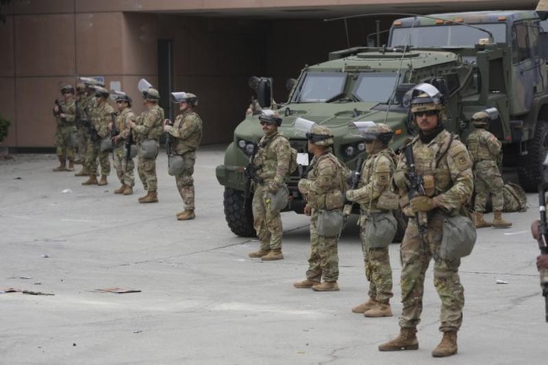 GI’s Always Complain. Current LA Riot Troops Are No New Exception.