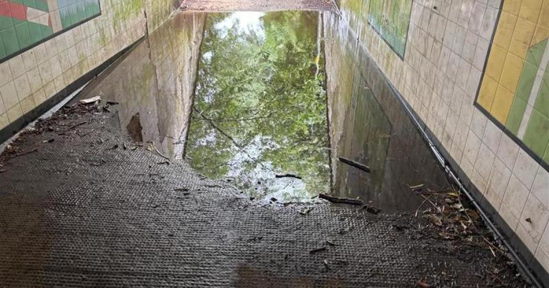 Rain triggers familiar flooding at notorious underpass