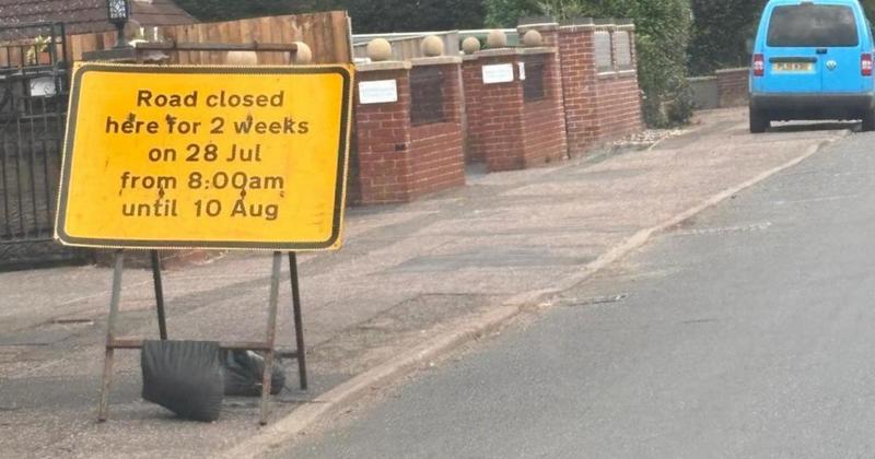 Road to shut for two weeks due to work on new McDonald's