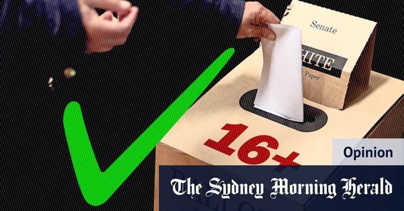 Whitlam gave 18-year-olds the vote. Now it’s time to lower it again