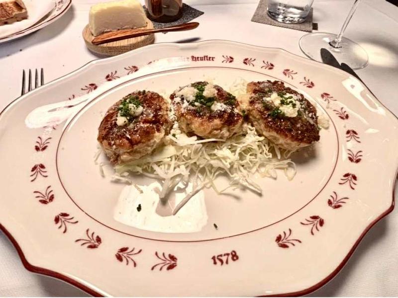 Ansitz Heufler, l’osteria di Niederkofler
