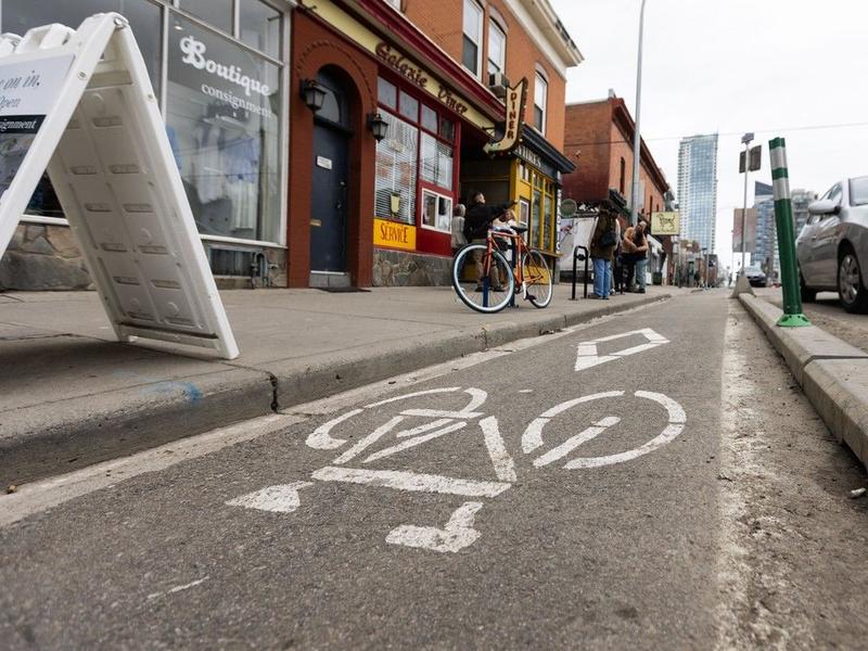 Bell: Stop! Calgary councillor demands a pause on more city bike lanes