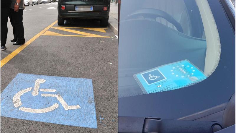 Falso pass disabili per i parcheggi: multa da 330 euro e via 4 punti alla patente