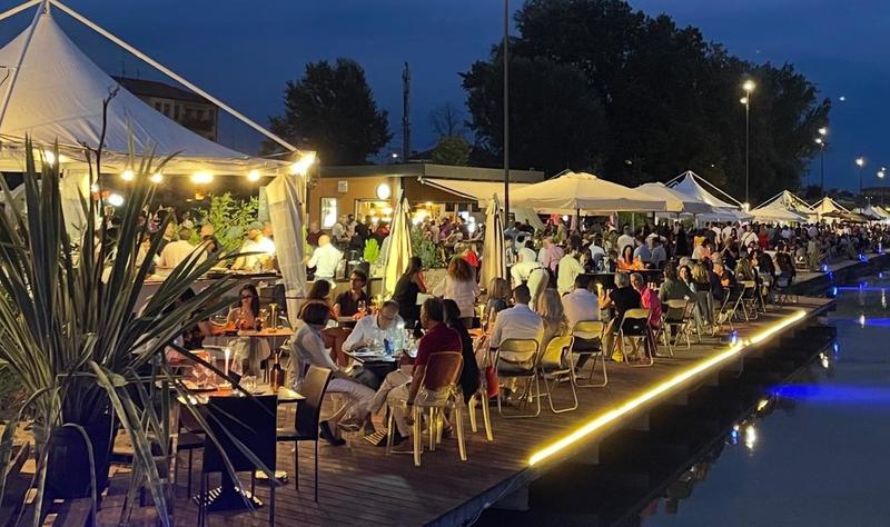Cene “in the sky” a Ferrara. Via alle serate gourmet sospesi a 50 metri