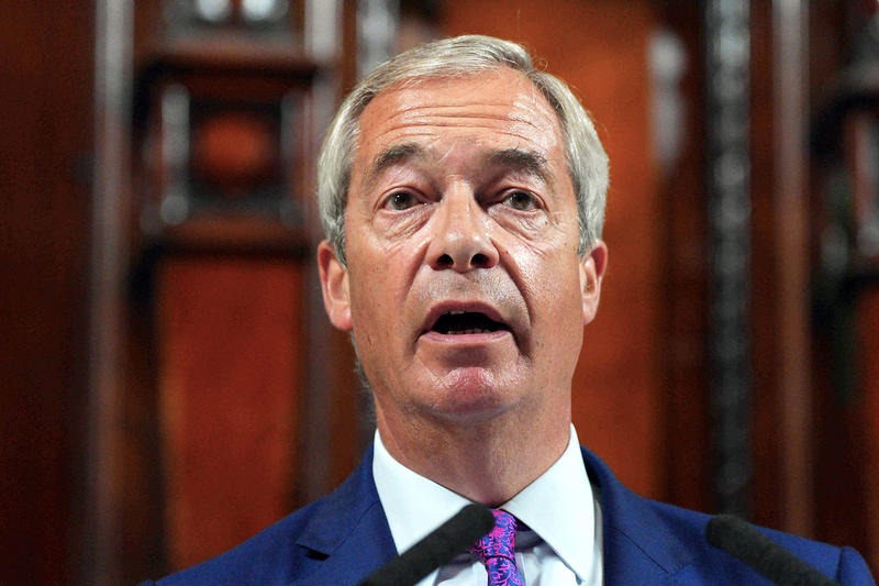 Farage unveils first defection in Wales