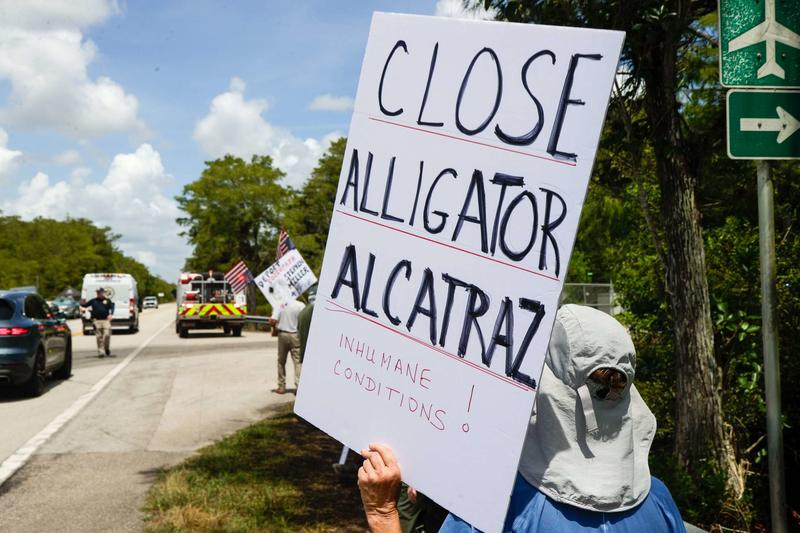 'Alligator Alcatraz' Contracts Disappeared From a Florida State Database