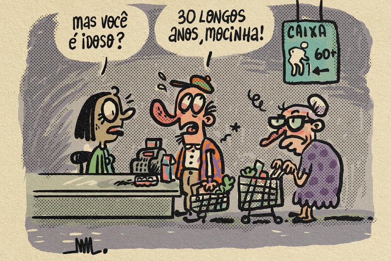 É bom que pirralhos idosos tomem precauções contra a temível patota pós-jovem