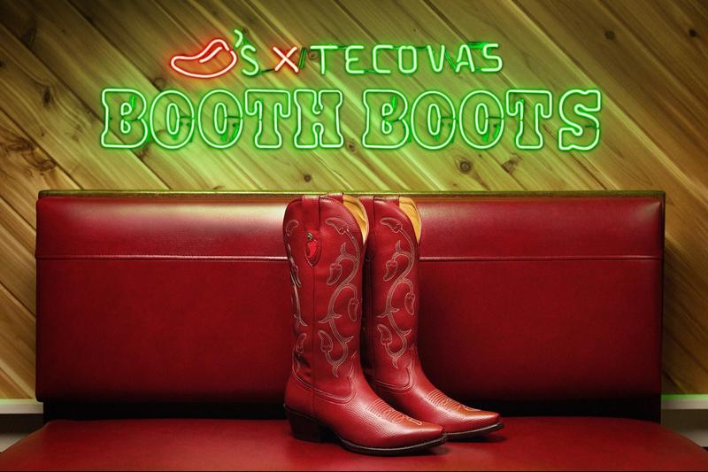 Chili's Is Selling Boots Made from Its Red Booths — And It Will Cost You a Lot More than a Triple Dipper