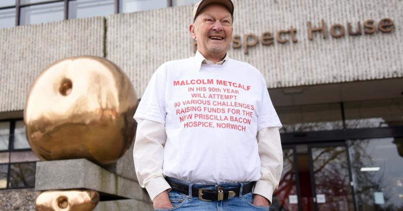 Man to speak at library about 90 challenges completed in 90th year