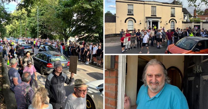 Tensions in town after asylum seeker move sparks protest