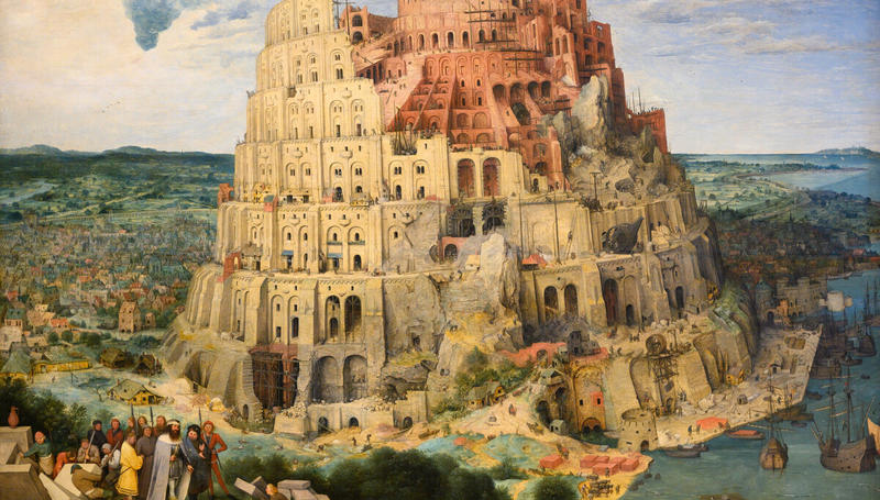 Språkforvirringen i Babel oppfattes som en myte