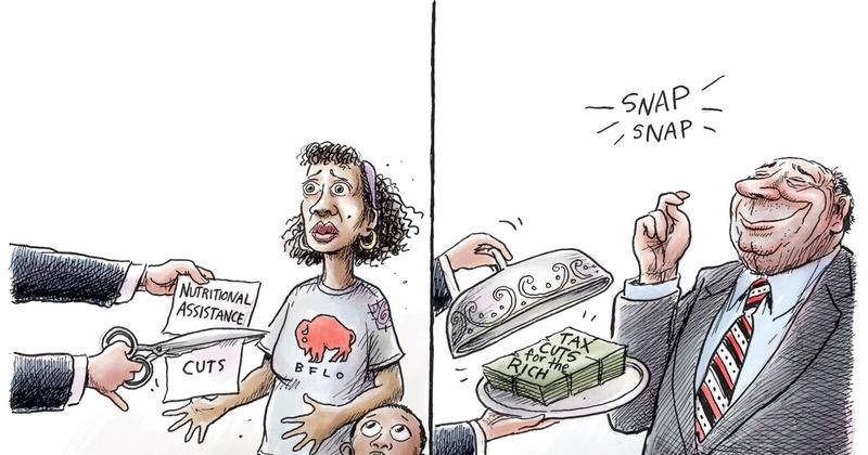 Adam Zyglis: Government Handouts
